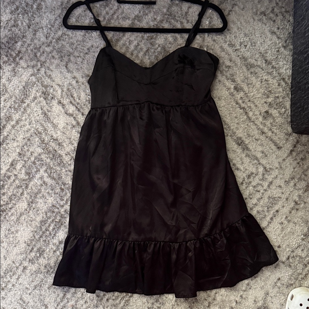 Elegant Black Mini Dress